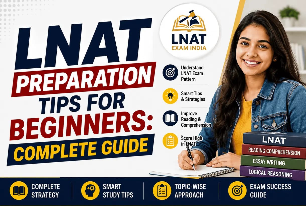 Beginner student following LNAT preparation tips for beginners with a study plan and practice questions on a laptop